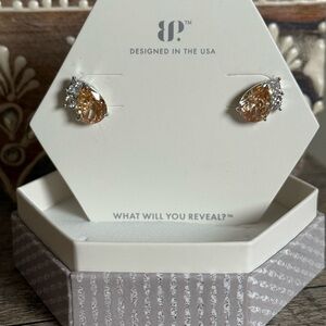 Bomb Party the Sterling Club Earrings Brand New!